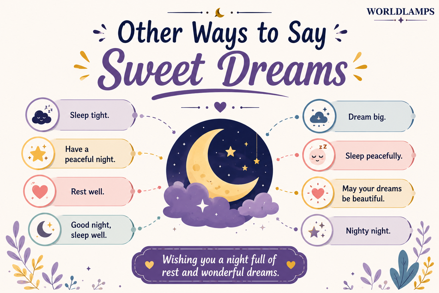 Other Ways to Say Sweet Dreams